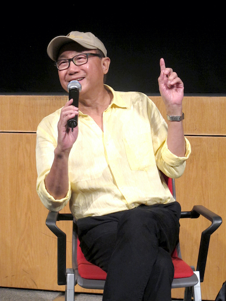 20 April 2013: Michael Hui gives his presence at ‘The Cinematic Matrix of Golden Harvest – Aspirations of the Hui Brothers' seminar.