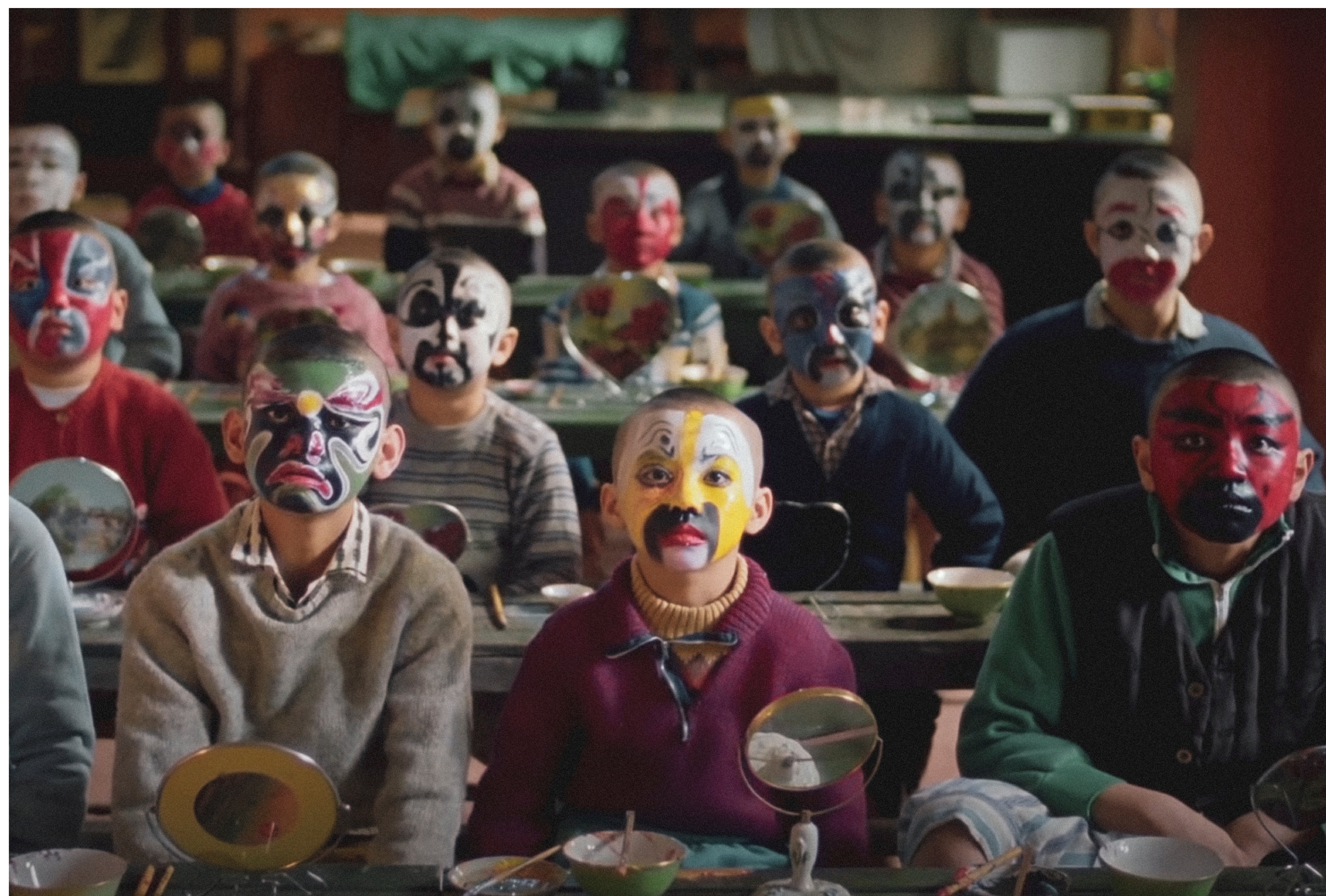 Painted Faces (Restored Version)