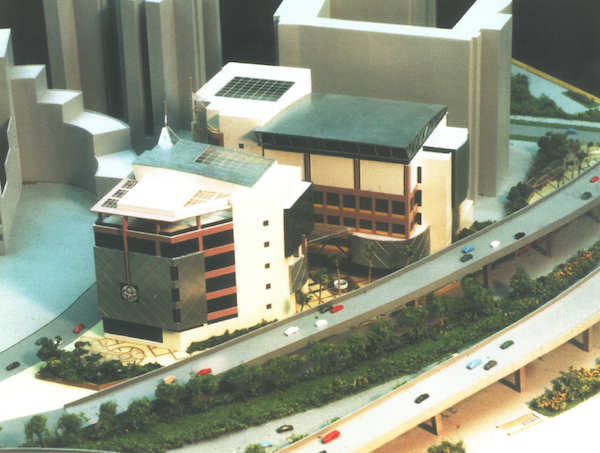 Architectural model of the Archive's building