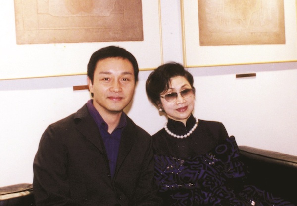 ‘The Movie World of Tong Tik-sang': Leslie Cheung (left) also shows his support.