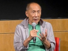 9 April 2017: ‘Revisiting the New Wave – Post-screening talk of Jumping Ash'. A photo of Leong Po-chih.