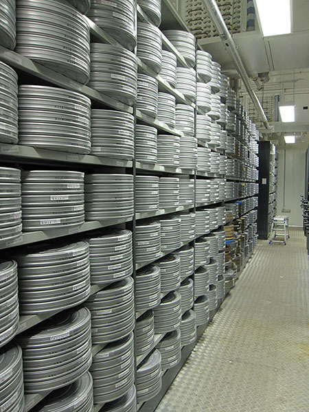 Preserving over 200 thousands of film reels
